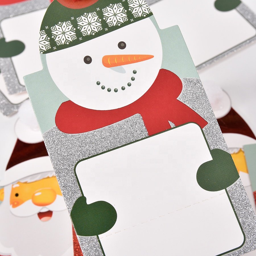 Christmas Place Name Card stand Table name cards 10PK for Christmas Table Decorations