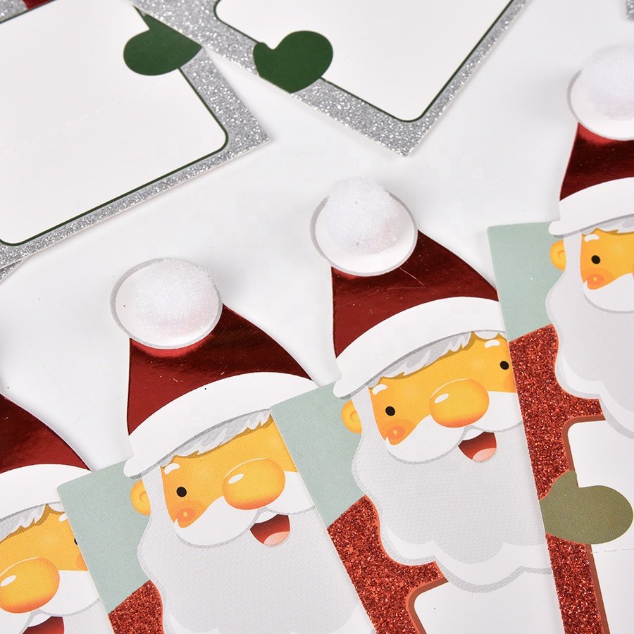 Christmas Place Name Card stand Table name cards 10PK for Christmas Table Decorations