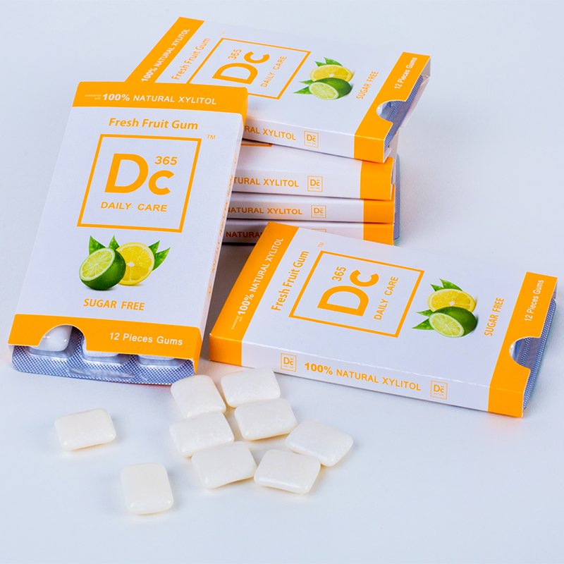 100% xylitol chewing gum private label available xylitol sugar free chewing gum blister pack chewing gum