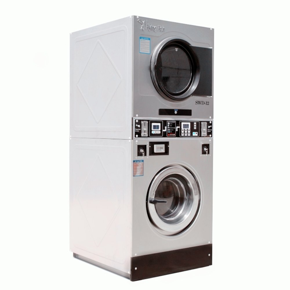Professional 10Kg to 25Kg Coin or Card Operated Commercial Laundry Washing Machine Washer and Dryer