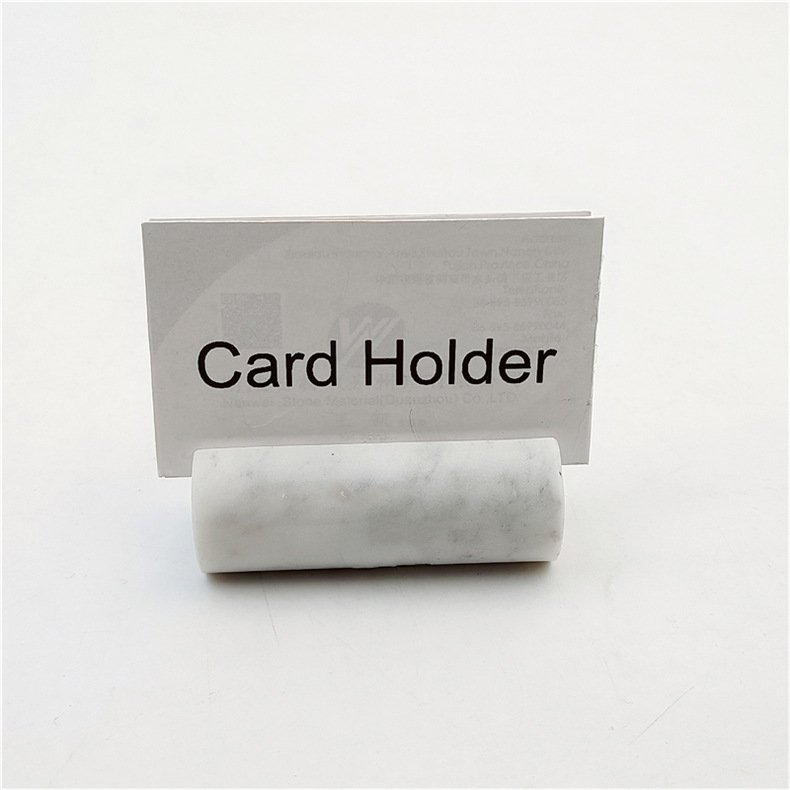 Rectangle Timeless Marble Place card Holder tabletop business card stand wedding party decoration