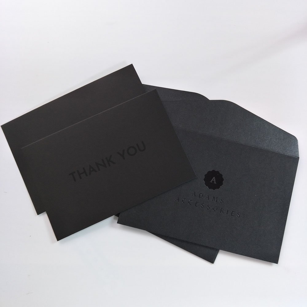 Wholesale Business Envelope And Thank You card Set Thank You For Your Purchase cards With Logo Thank You card For Business