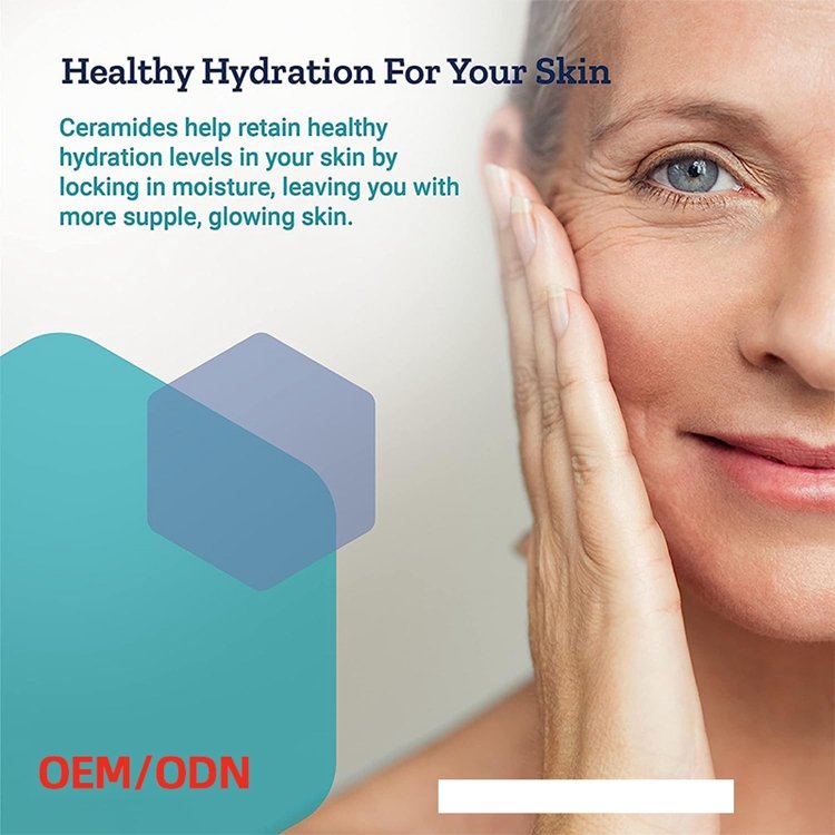 30 Liquid Vegetarian Capsules Skin Restoring Ceramide Promotes Hydration & Encourages Healthy Ceramide Levels in Skin