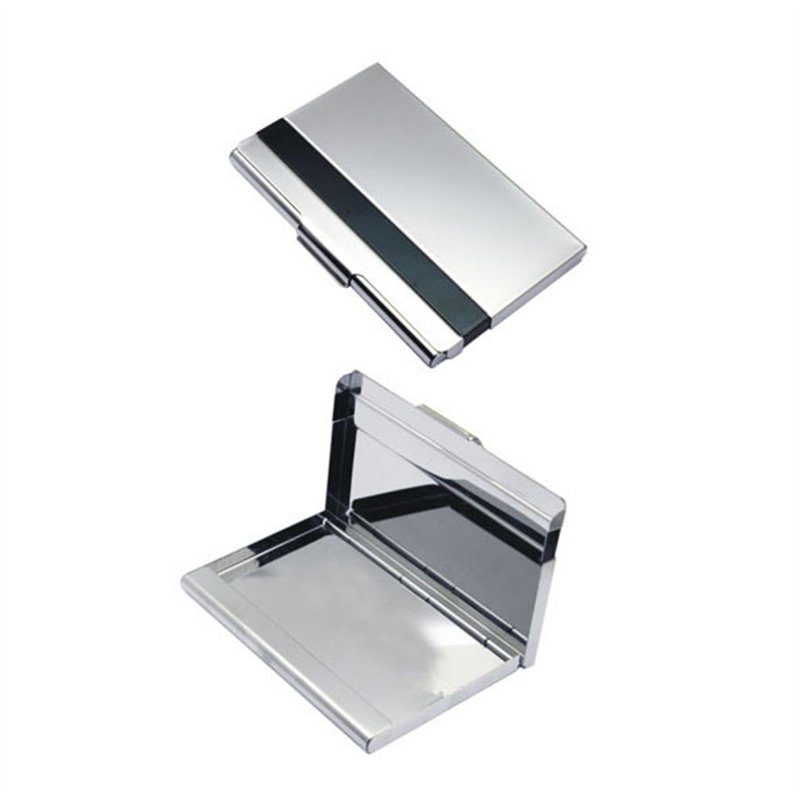 custom logo 2022 credit clip place id bouquet vip card holder pop-out rfid card holder slim aluminum wallet