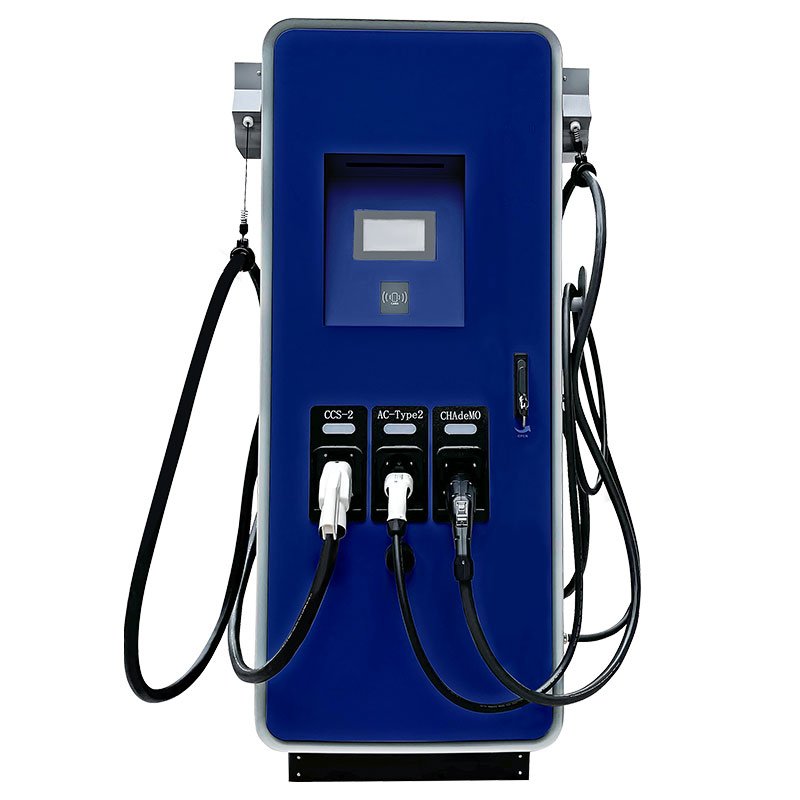 Wholesale OEM 3 ports DC fast electric vehicle charging station