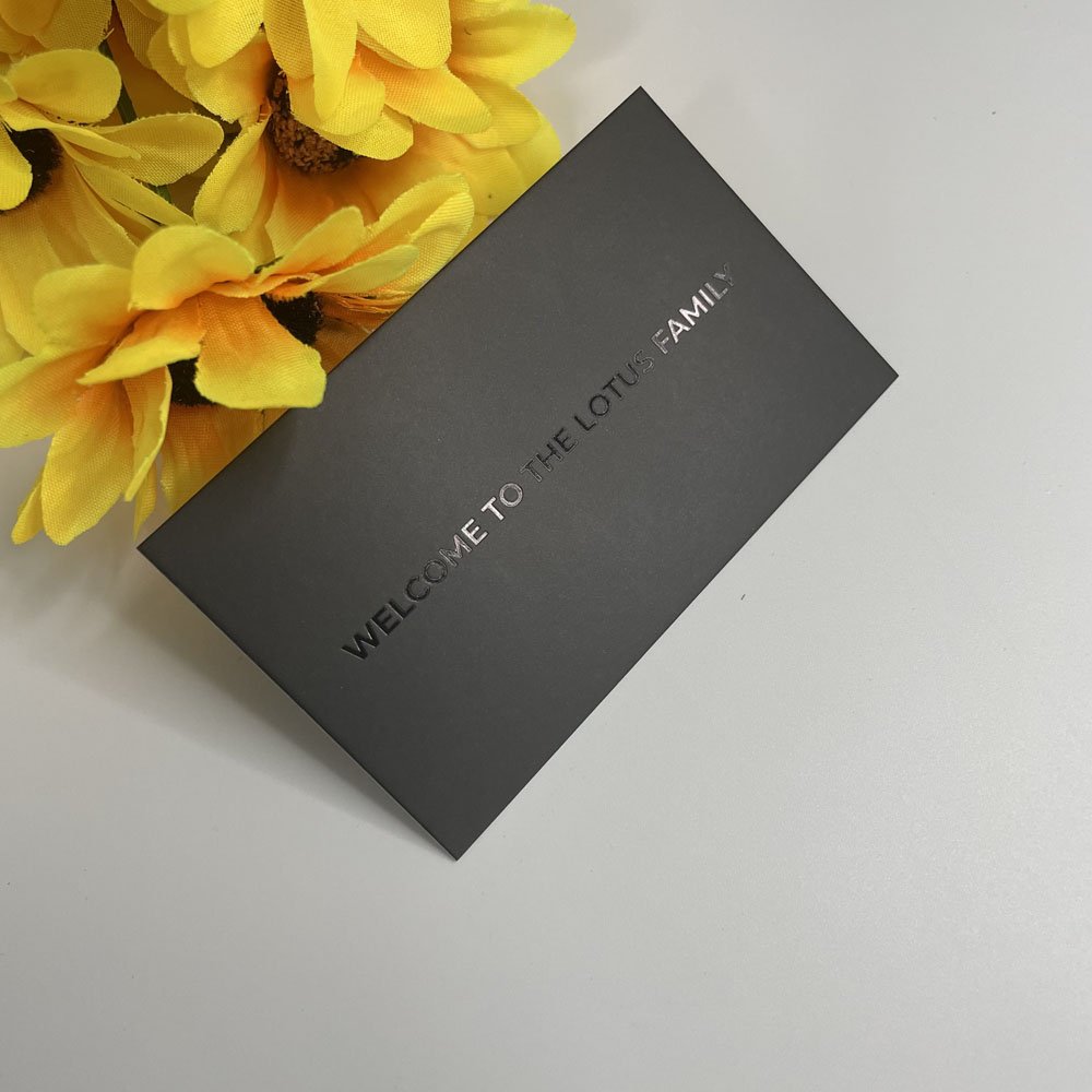 Wholesale Small Business Thank You Card Custom Colorful Gold Foil Thank You cards With Logo Thank You Business card Envelope
