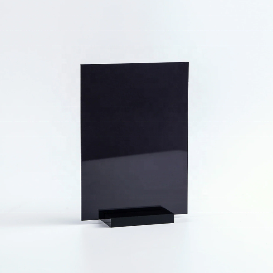 Acrylic Table Sign Display Holder Place Name Card Base Stand With Slot