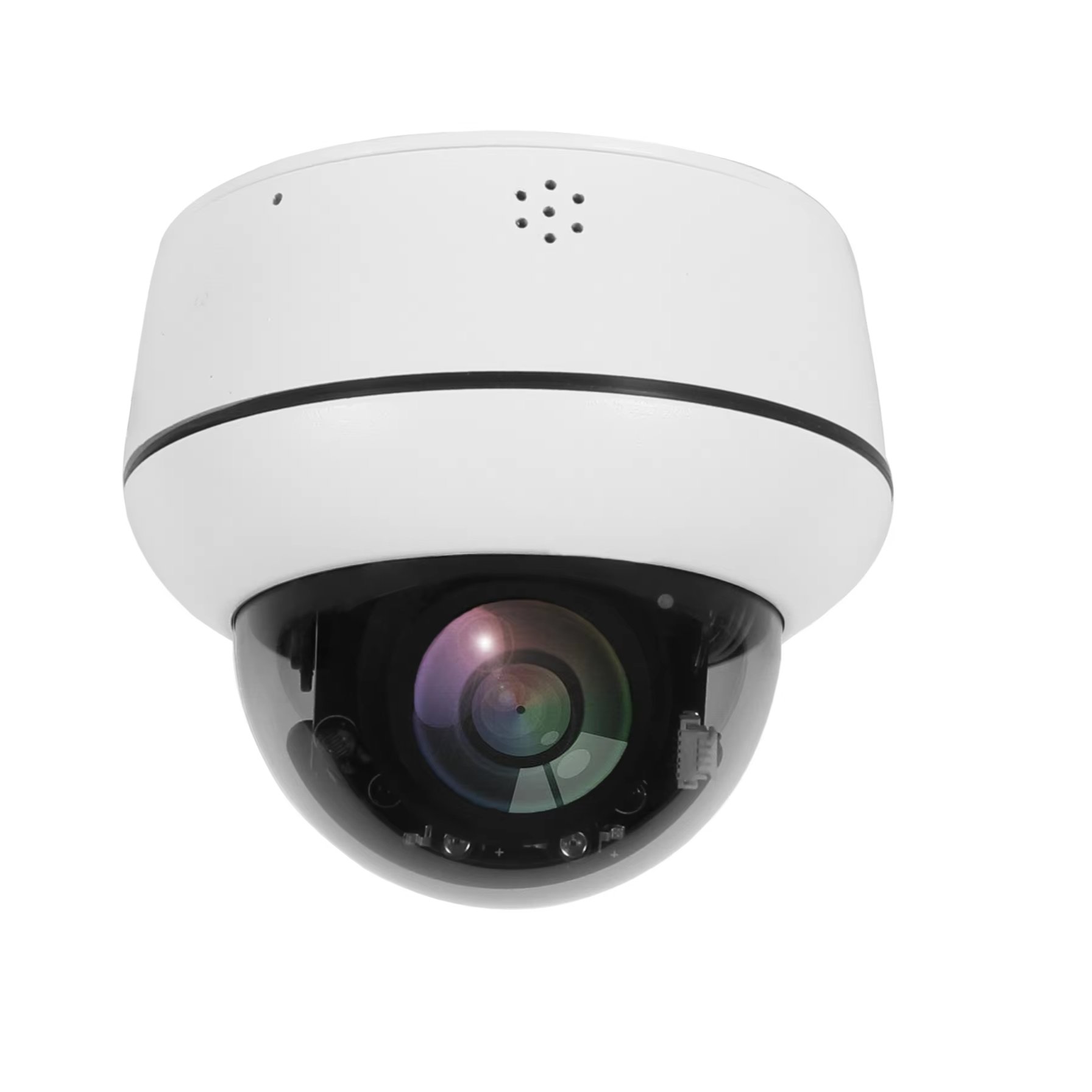 YGHT High-Resolution 5.0MP Motorized Zoom PTZ Dome Camera IP66 Waterproof TVS3000V - Night Vision Camera