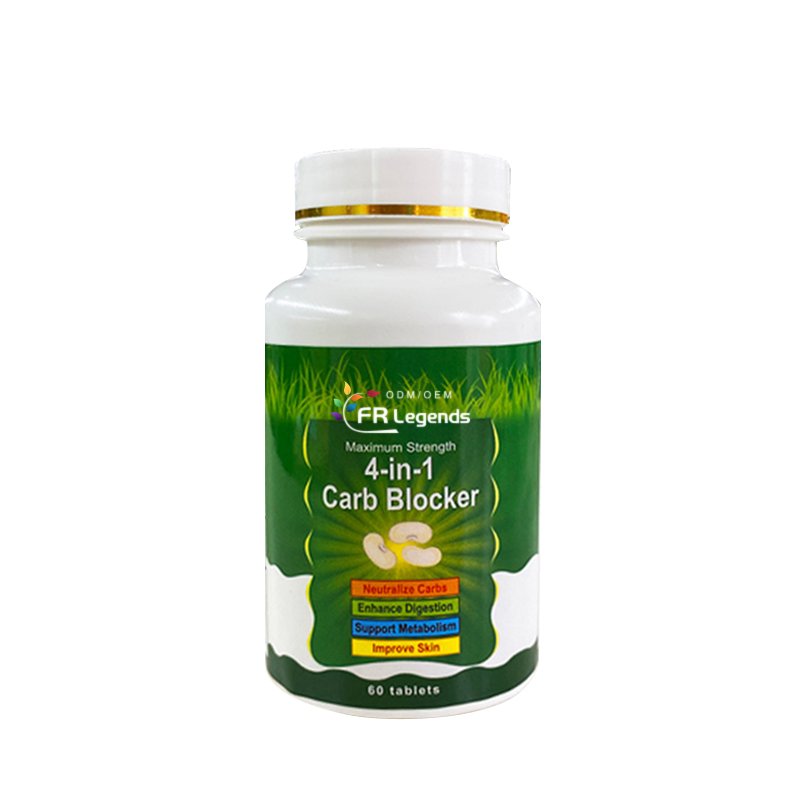 OEM ODM Private Label 4 in 1 Carb Blocker Tablets Body Shape Slim Pills For Flat Belly Flat Tummy Supplements