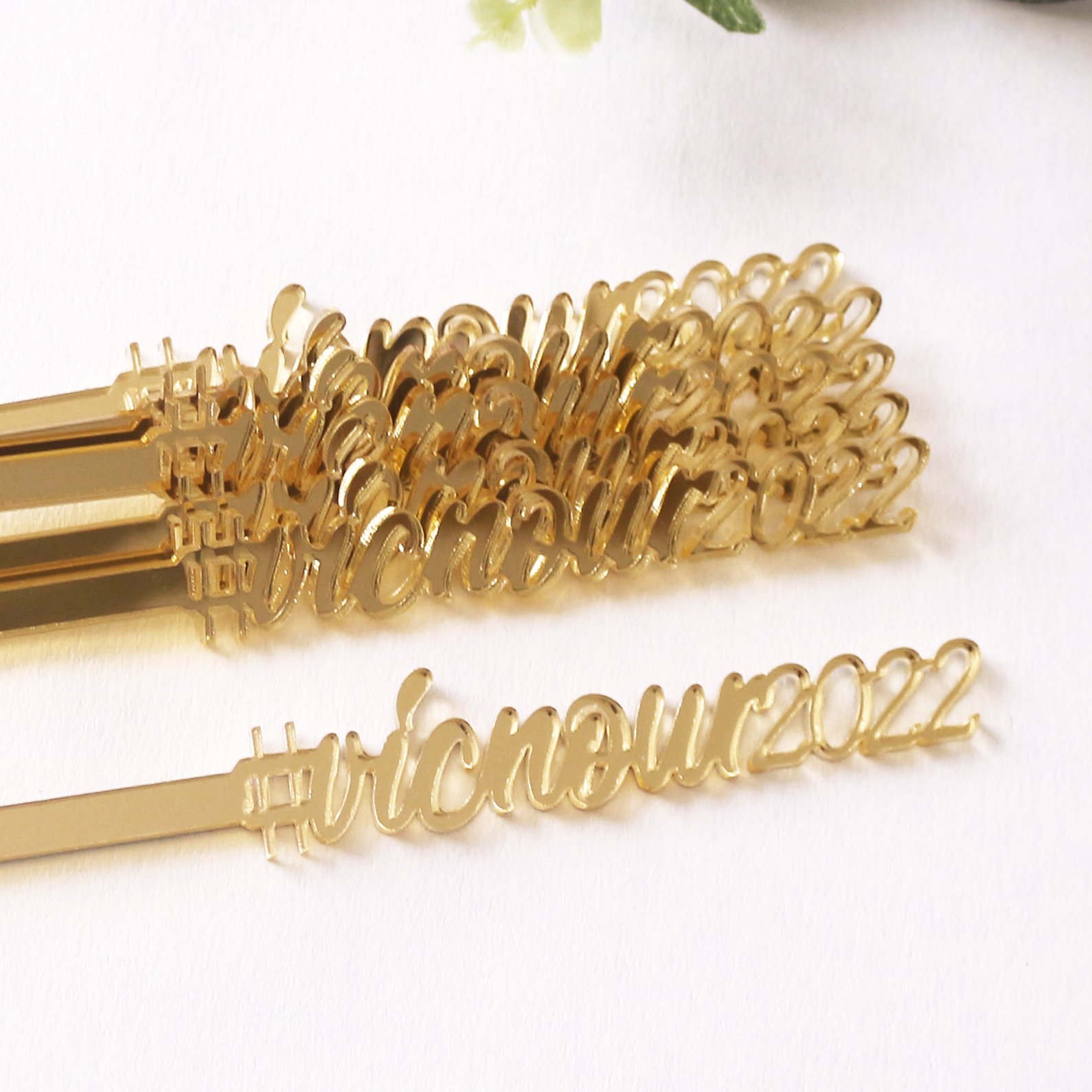 hot sale design! wholesale! custom Clear Acrylic Drink Stirrers and Cocktail Swizzle Sticks and Escort Place Cards with names