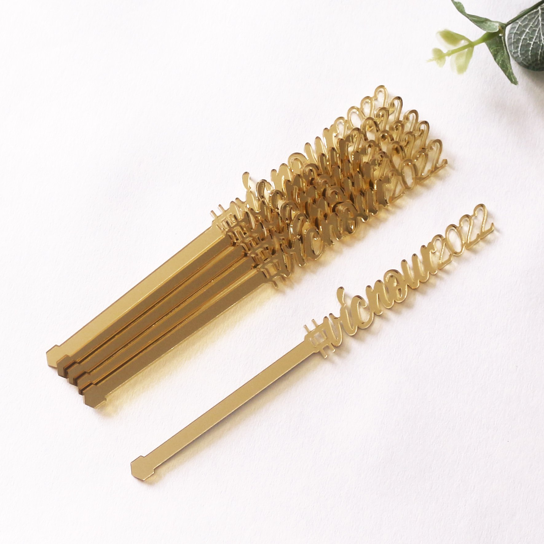 hot sale design! wholesale! custom Clear Acrylic Drink Stirrers and Cocktail Swizzle Sticks and Escort Place Cards with names