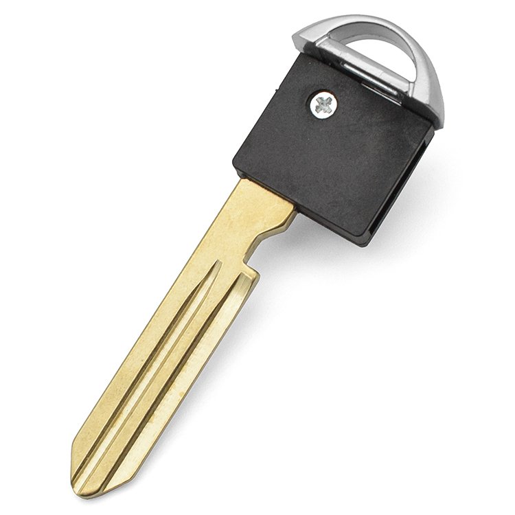 Transponder Smart Card Remote Car Keys Fob Emergency key blade N-issan Vehicle Key Cover with Chip Place