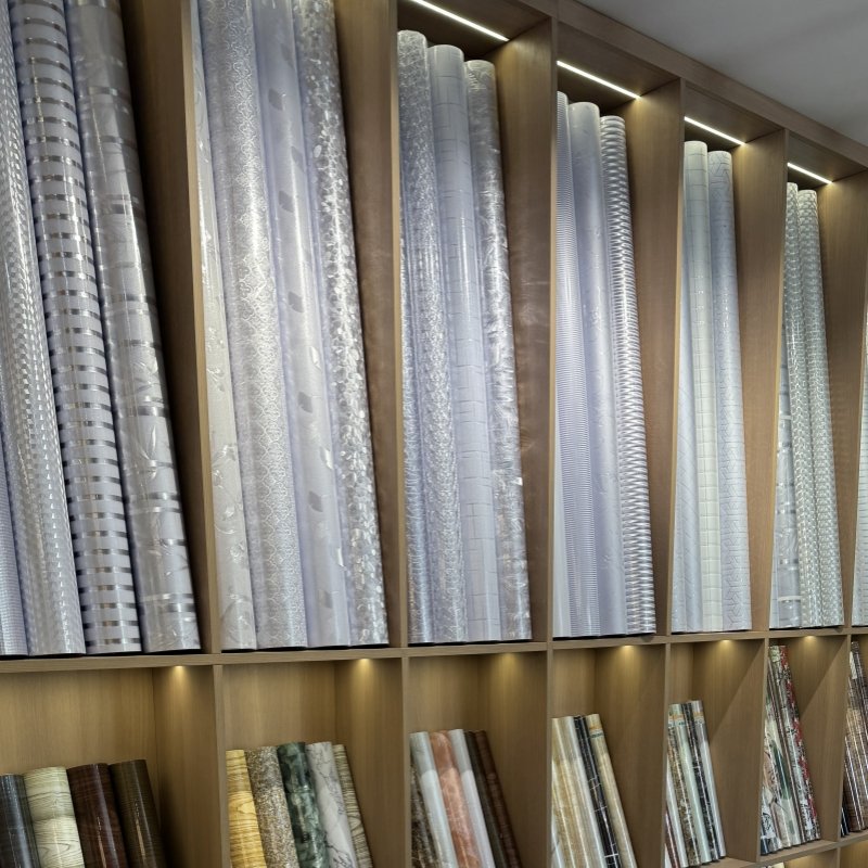 Wholesales Stock series Low Price PVC self adhesive decorative film wallpaper funiture sticker marble design for kitchen