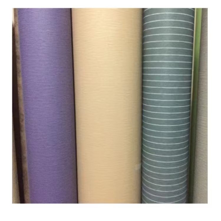 New cheap Waterproof wood grain furniture PVC decorative film Hot selling color furniture stickers decorative embossed film