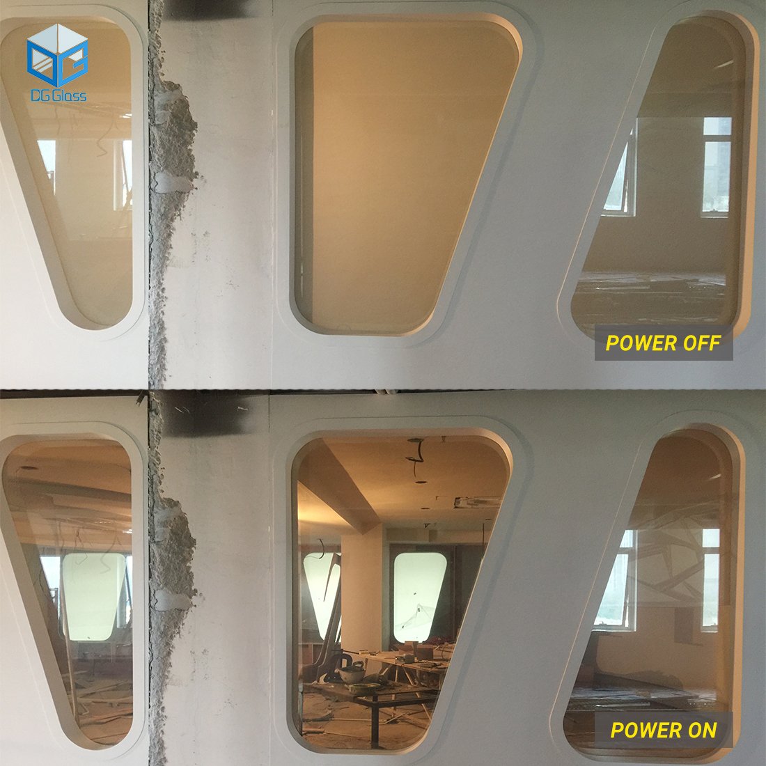 Privacy protection switchable smart film self adhesive smart glass film PVC smart film manufacture