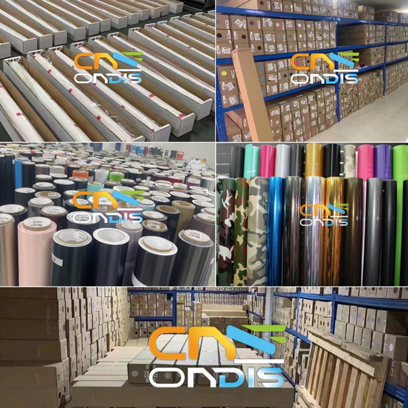 Hot Sale Rainbow laser Forged Carbon Fiber PET Car Wrap Vinyl Film 1.52*18m Car Sticker