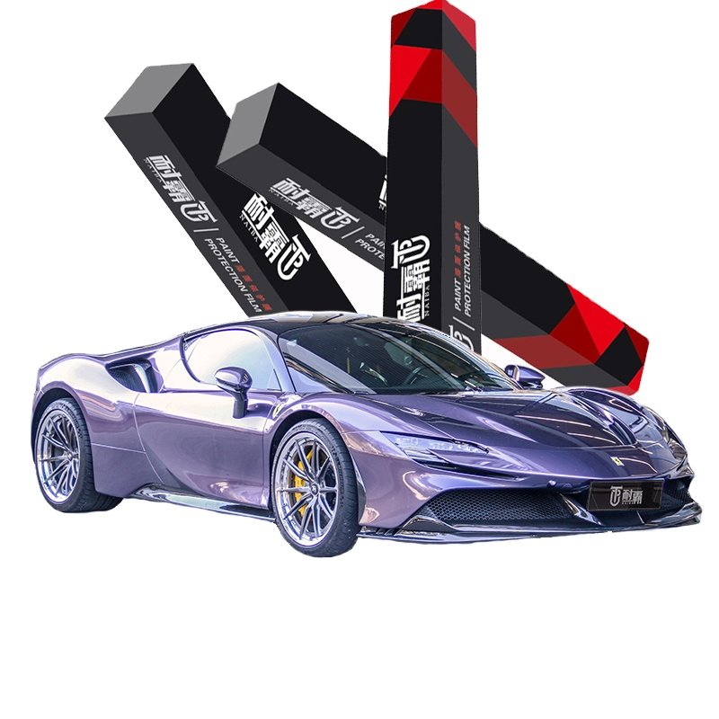 Custom TPU Clear Car Wrapping Anti-Yellow PPF Transparent Paint Protective Film For Cars Self Healing Automotive Wrap Film