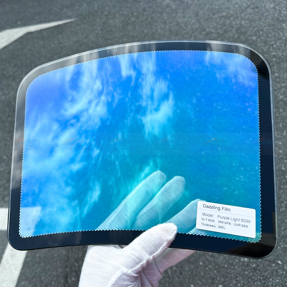 6099 Chameleon Car Films Vendor Heat-insulation & Explosion-proof Glass Film Window Tint For Car Decorative Film
