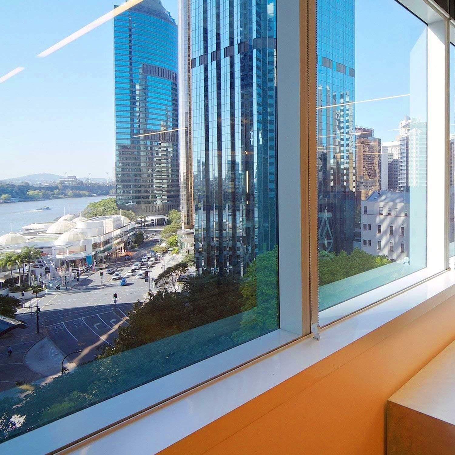 GWF mirror effect silver reflective window tinted film one way vision building decorative films solar silver foil