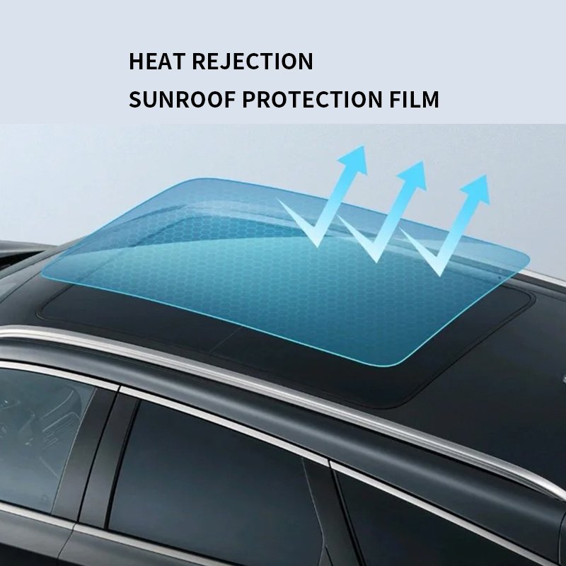 New USA Quality Explosion-proof Protective TPU Sunroof PPF Auto Windshield Glass Window Tint Solar Film Car Roof Skylight Film