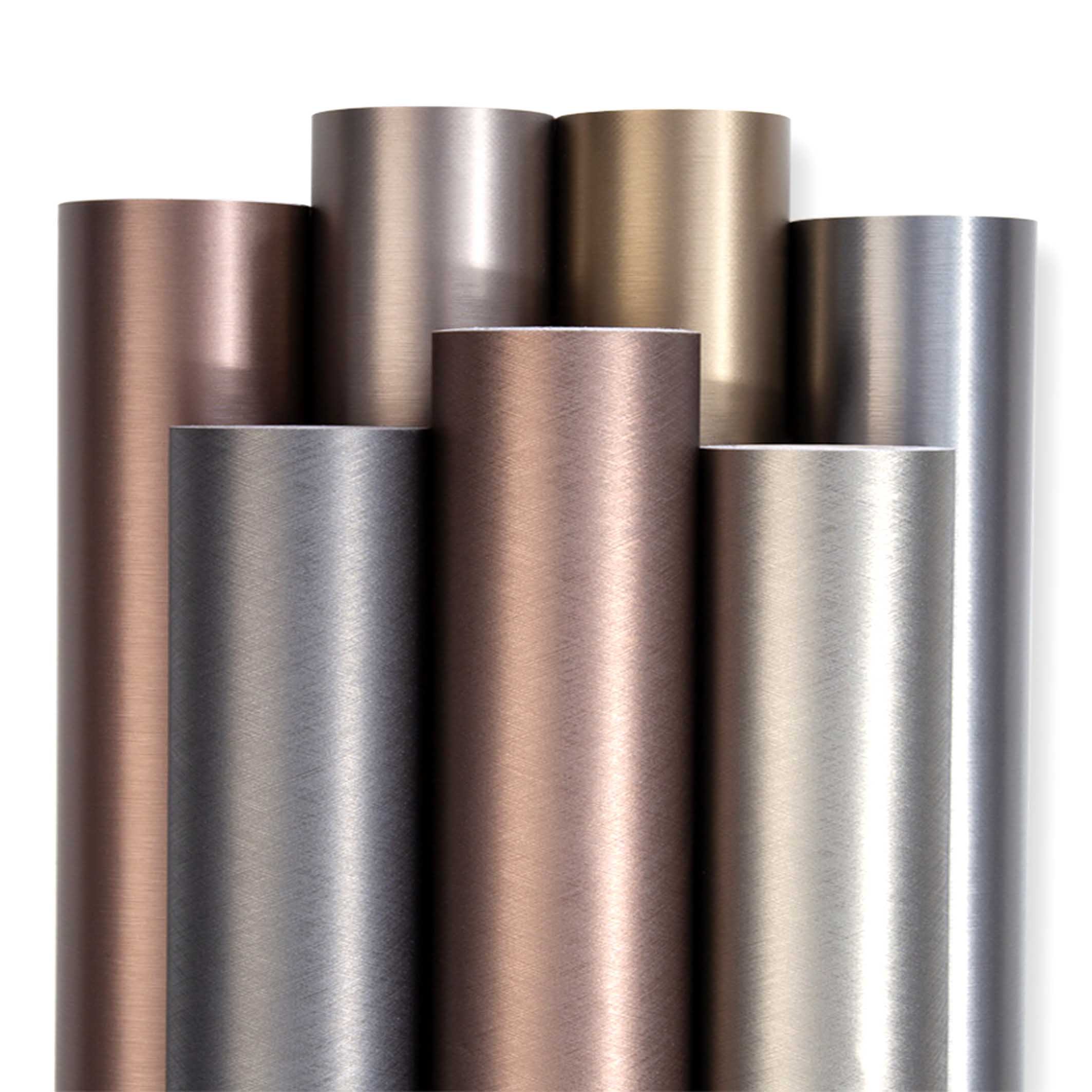 hotel brushed metal texture decoration self adhesive film Brushed metal film sticker for doors, refrigerators and cabinets