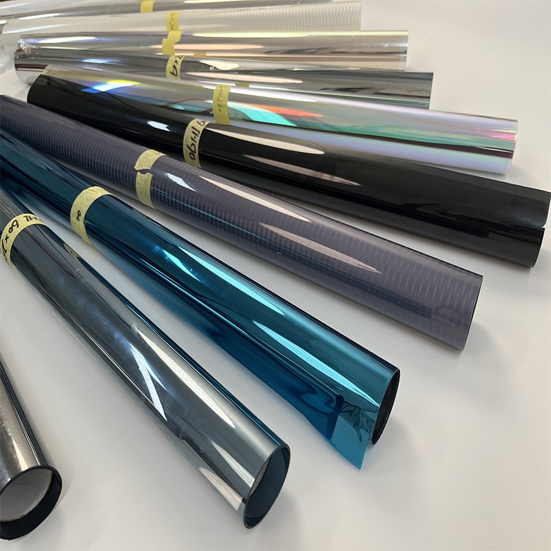 Hot Selling Silver Light35 One Way Vision Home Office Building Reflective Solar Tint Window Film For Glass