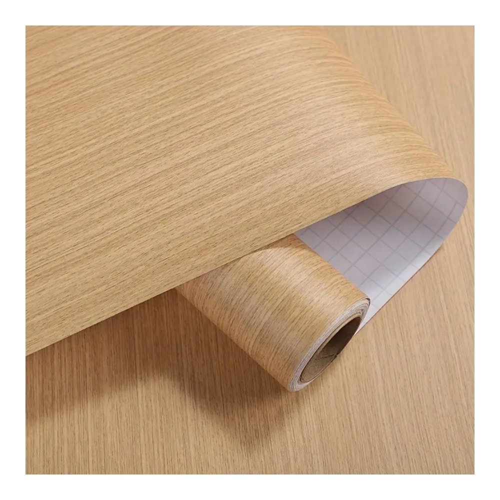 Self Adhesive Interior Decorative Film Anti Finger PVC Membrane Foil PVC Furniture Foil For Minor Works Order