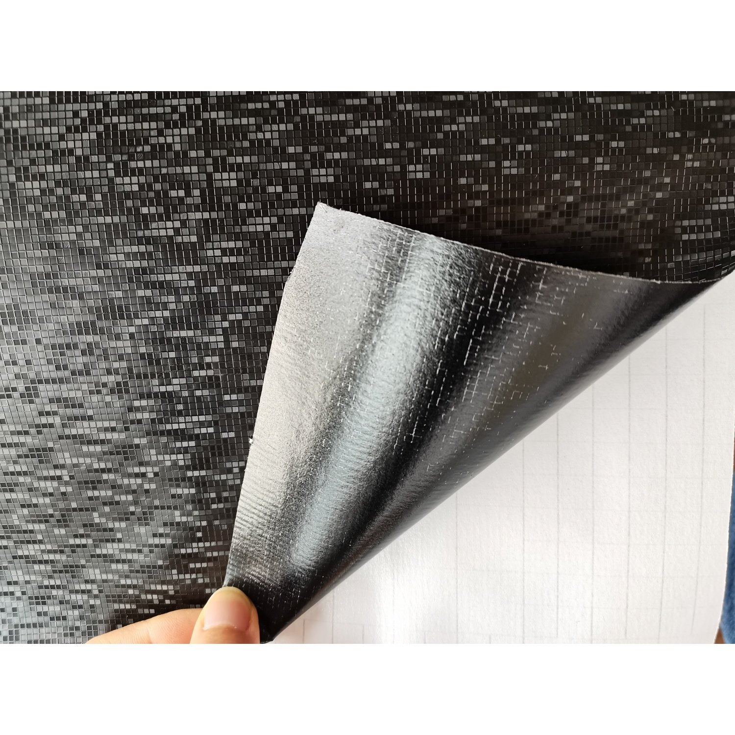 Self Adhesive Interior Decorative Film Anti Finger PVC Membrane Foil PVC Furniture Foil For Minor Works Order