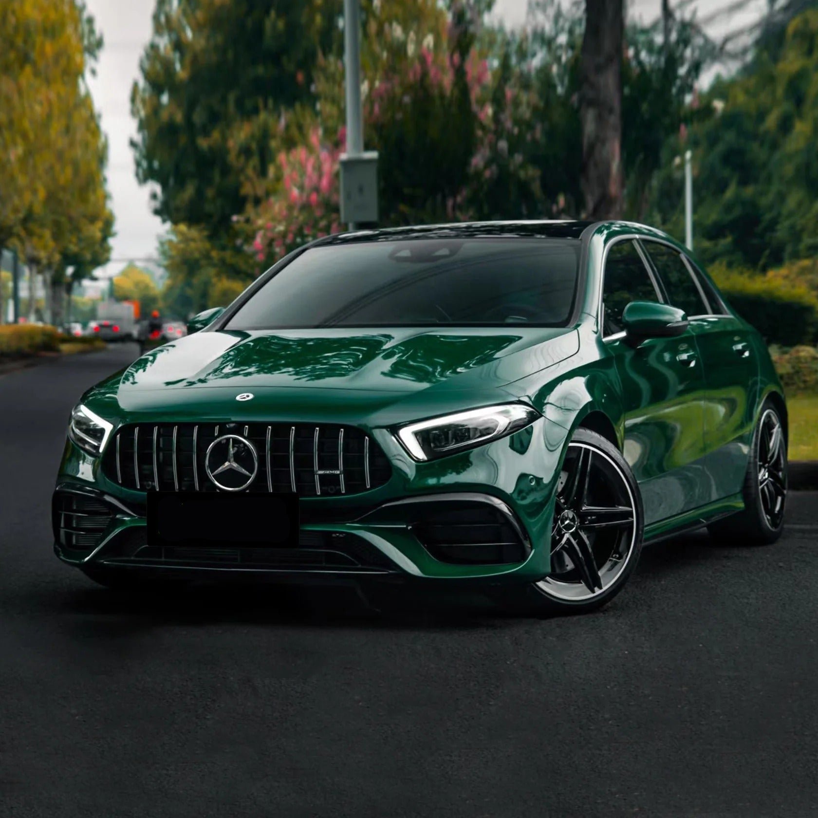 Vintage Racing Green Vinyl Wrap car wrap vinyl color OEM Factory price decorative films color-changing car tpu film
