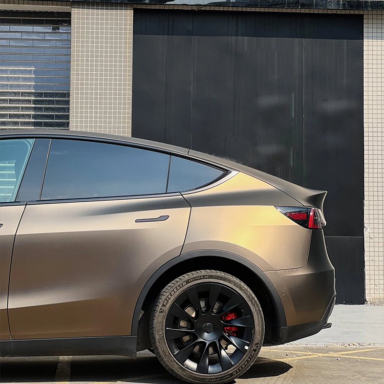 Ultra-Matte Leaden Grey Car Wrap Vinyl Car Body Stickers Film Color Change For Vehicle Car Wrapping