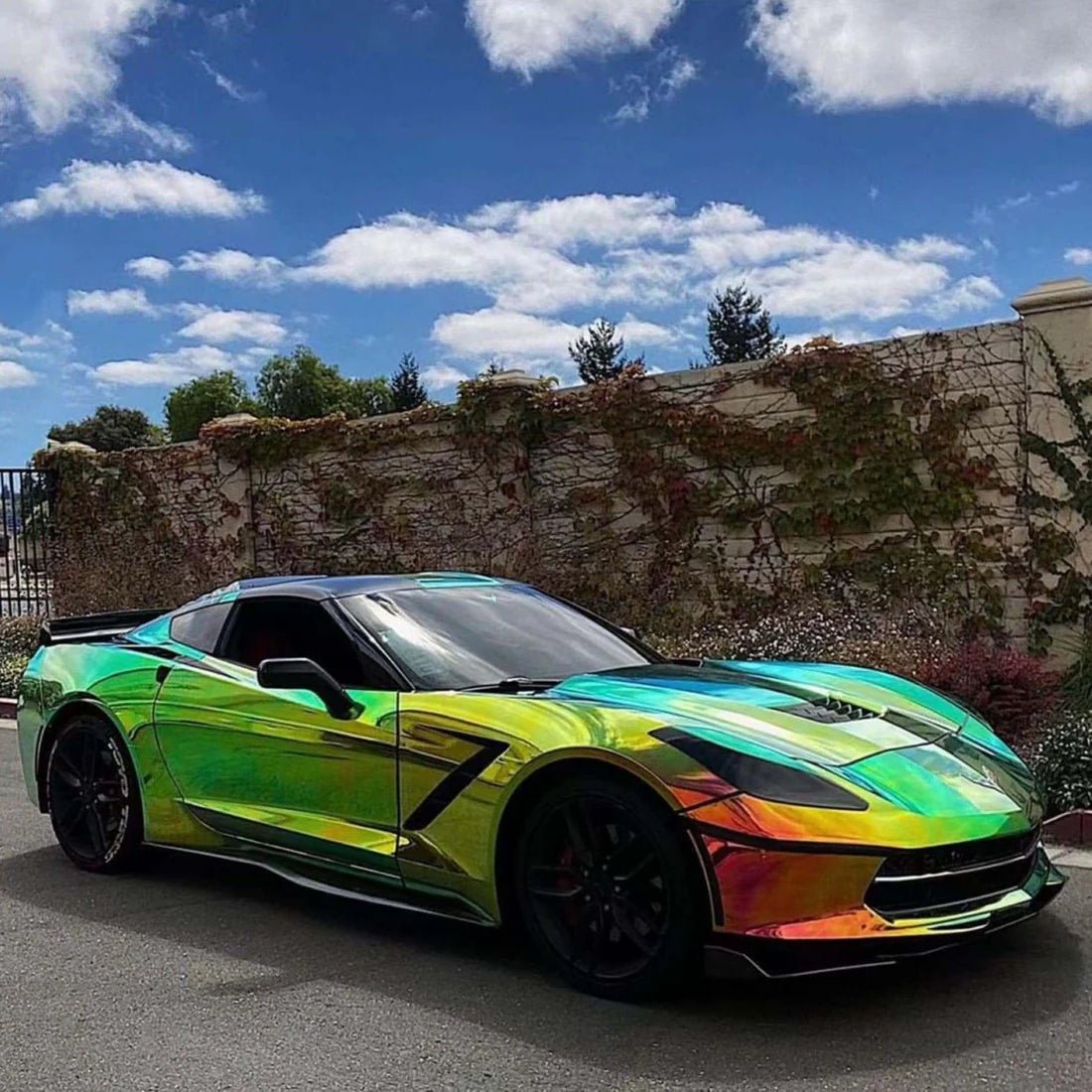 Ammolite Gem Vinyl Wrap car wrap vinyl color OEM Factory price decorative films color-changing car tpu film