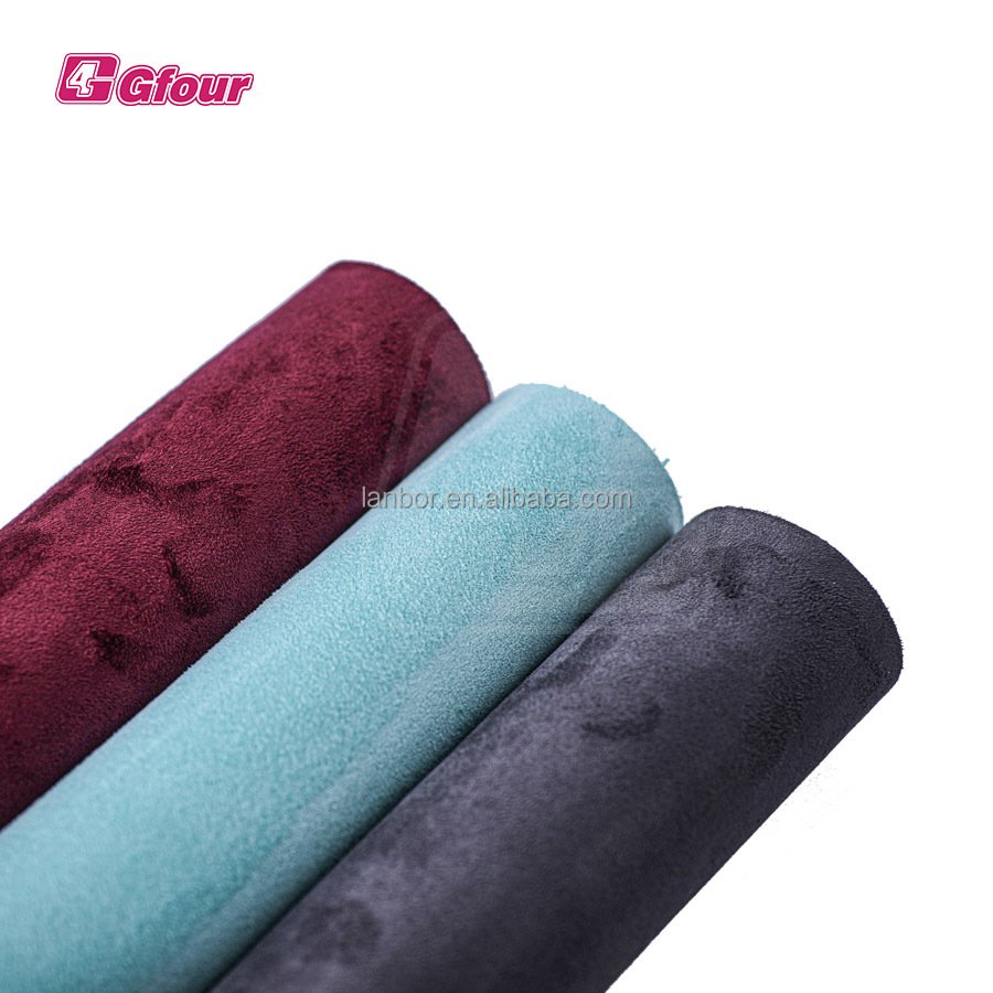 Self Adhesive Leather suede fabric suede leather For Automotive interior
