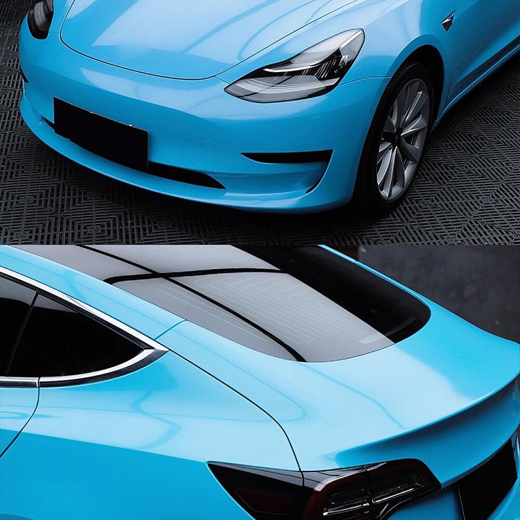 Sparkle Sky Blue glitter diamond vinyl car wrap adhesive vinyl car wrap roll chameleon vinyl car wrap