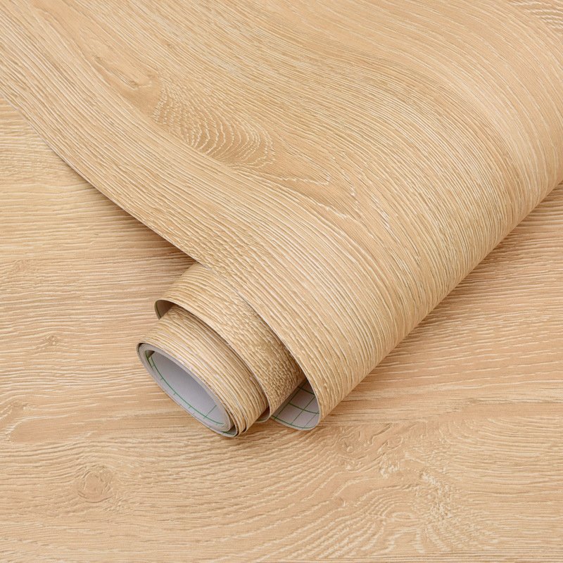 Factory Direct Best PVC Decor Wood Furniture Film Vinyl Wrap Cabinet Films Roll Up Doors Wrapping PVC Film Roll