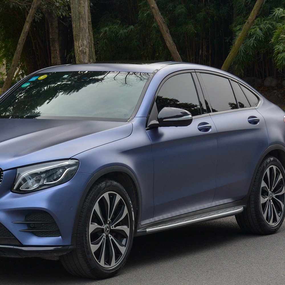 MR New Arrival 1.52*16.5m Glossy Metallic Wrapping Film Midnight Blue Car Wrap Vinyl Sticker
