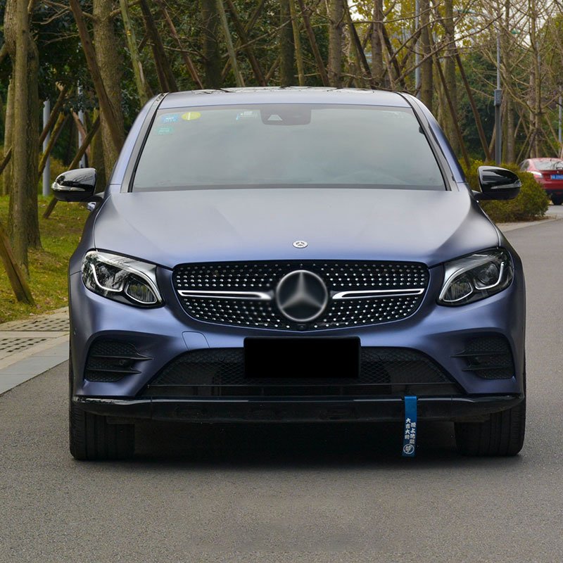 MR New Arrival 1.52*16.5m Glossy Metallic Wrapping Film Midnight Blue Car Wrap Vinyl Sticker