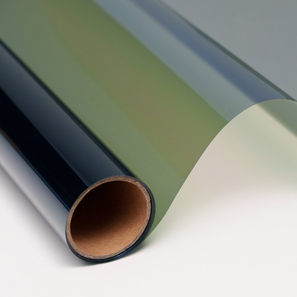 PET Free Sample Window Rainbow Building Decorative Film