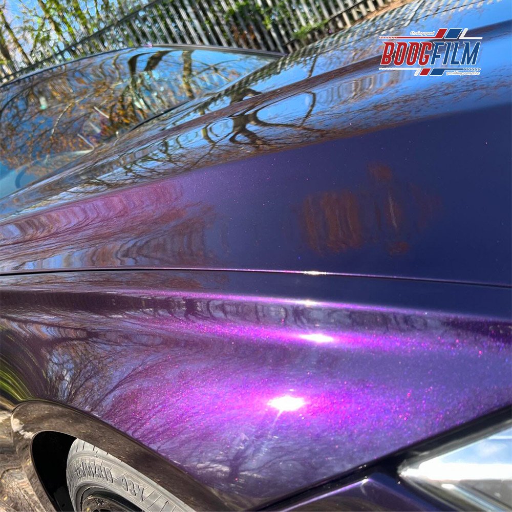 BOOGFILM Wholesale colorful Color change car wrap vinyl air bubble free gloss vehicle decoration film car wrapping vinyl