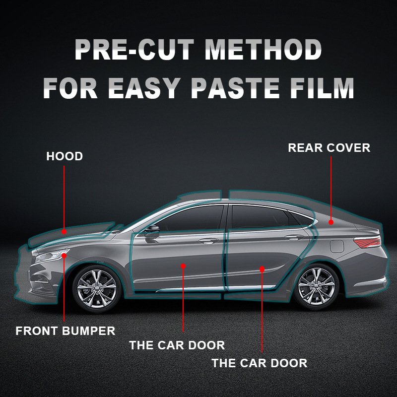 Xpel Quality Self-Healing Transparent Pre-Cut PPF Film Tesla Model Y Scratch UV Resistant TPU Effective Car Paint Protection