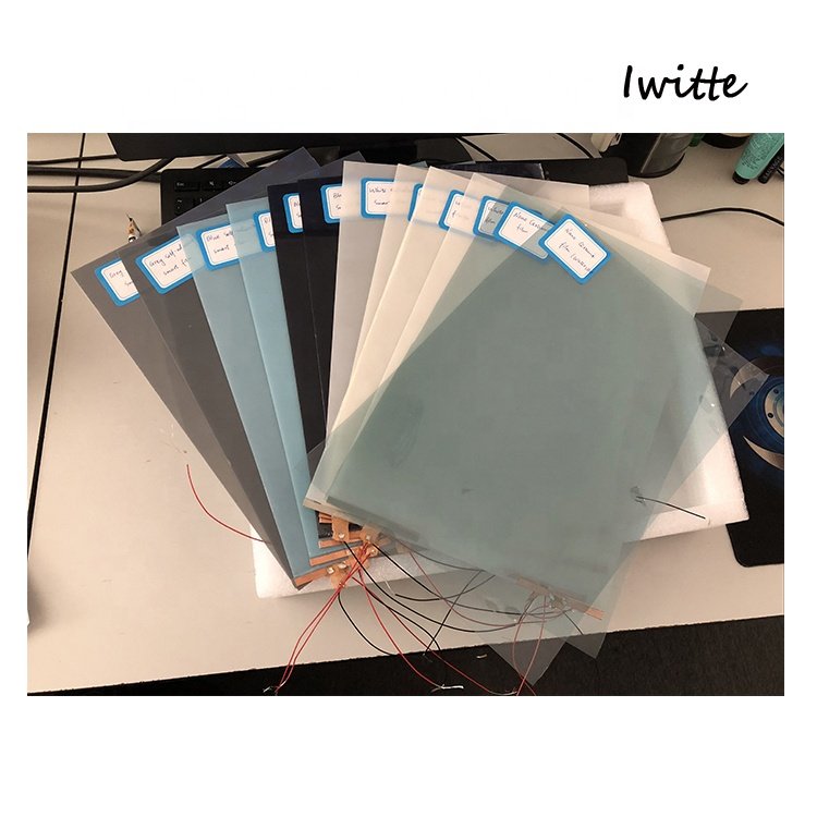 China pdlc film switchable glass film factory A4 size smart film demo