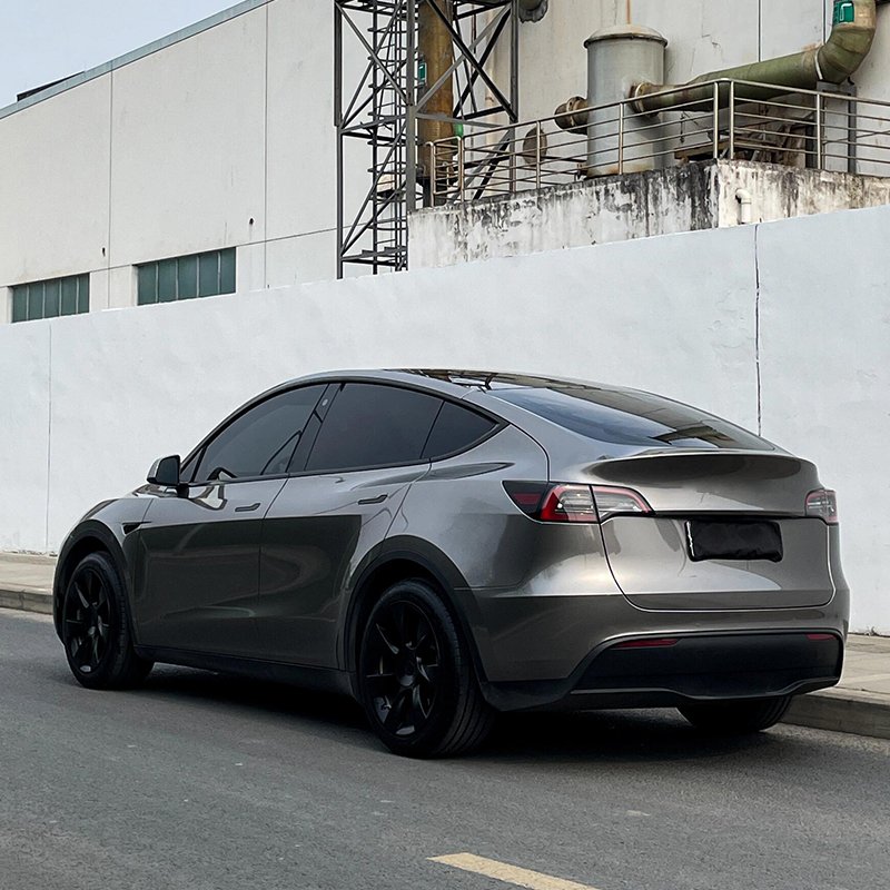PET Liquid Tungsten Color Change New Car Wrap Film Car Sticker Decal With Bubble Free Inner Exterior Glossy Car Film