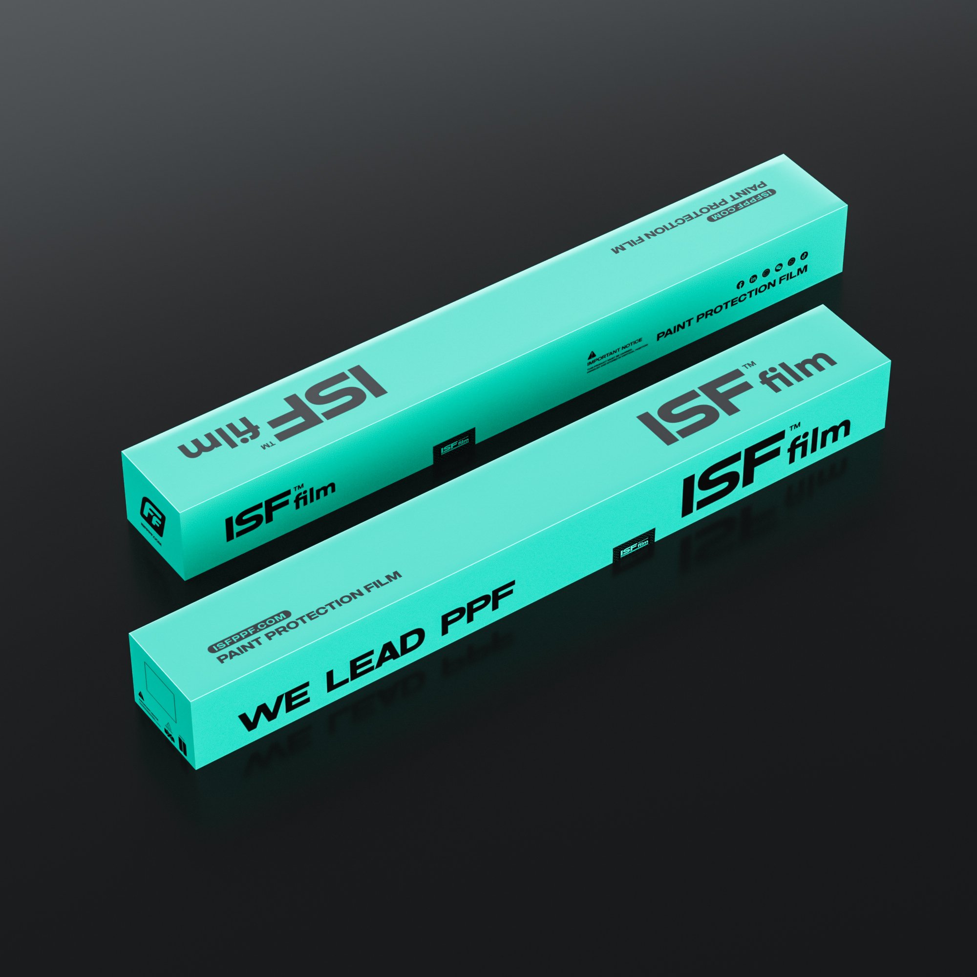 ISF Car Color Change automotive Sticker Metallic Chrome Wholesale Body Decoration Wrap blue colored tpu ppf film