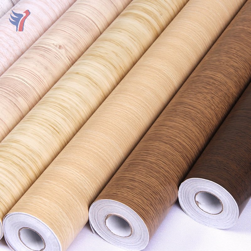 Jinyi W5001 Wood Vinyl Sticker Furniture Refurbish Colored Printed Custom Contact Paper Decorative Film