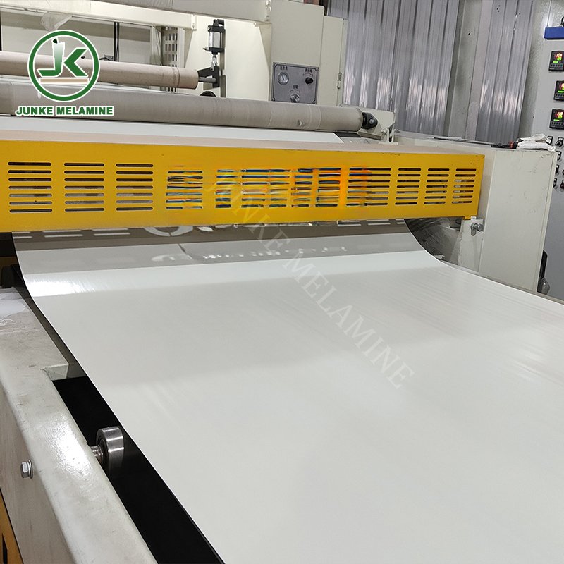 pure Color white Decorative Films Overlay Decor Laminated Impregnated Melamine Paper for mdf laminating particle board