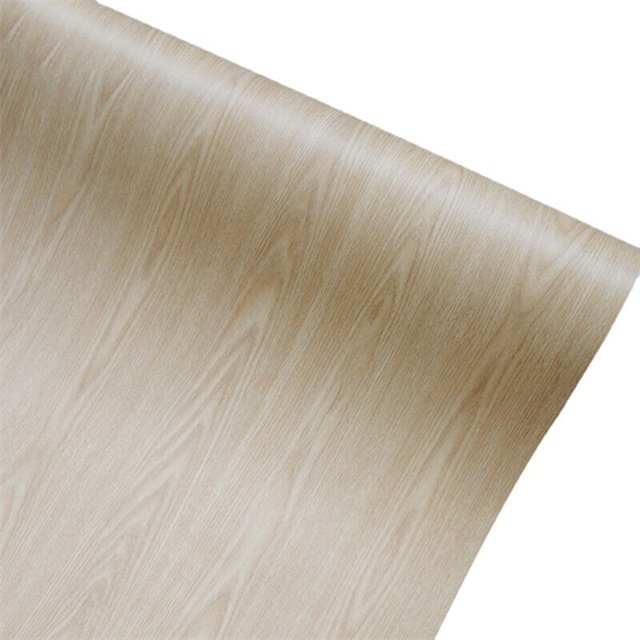 OEM Decorative Film Factory Home Office Hotel Modern PET PETG wood grain furniture decorative film