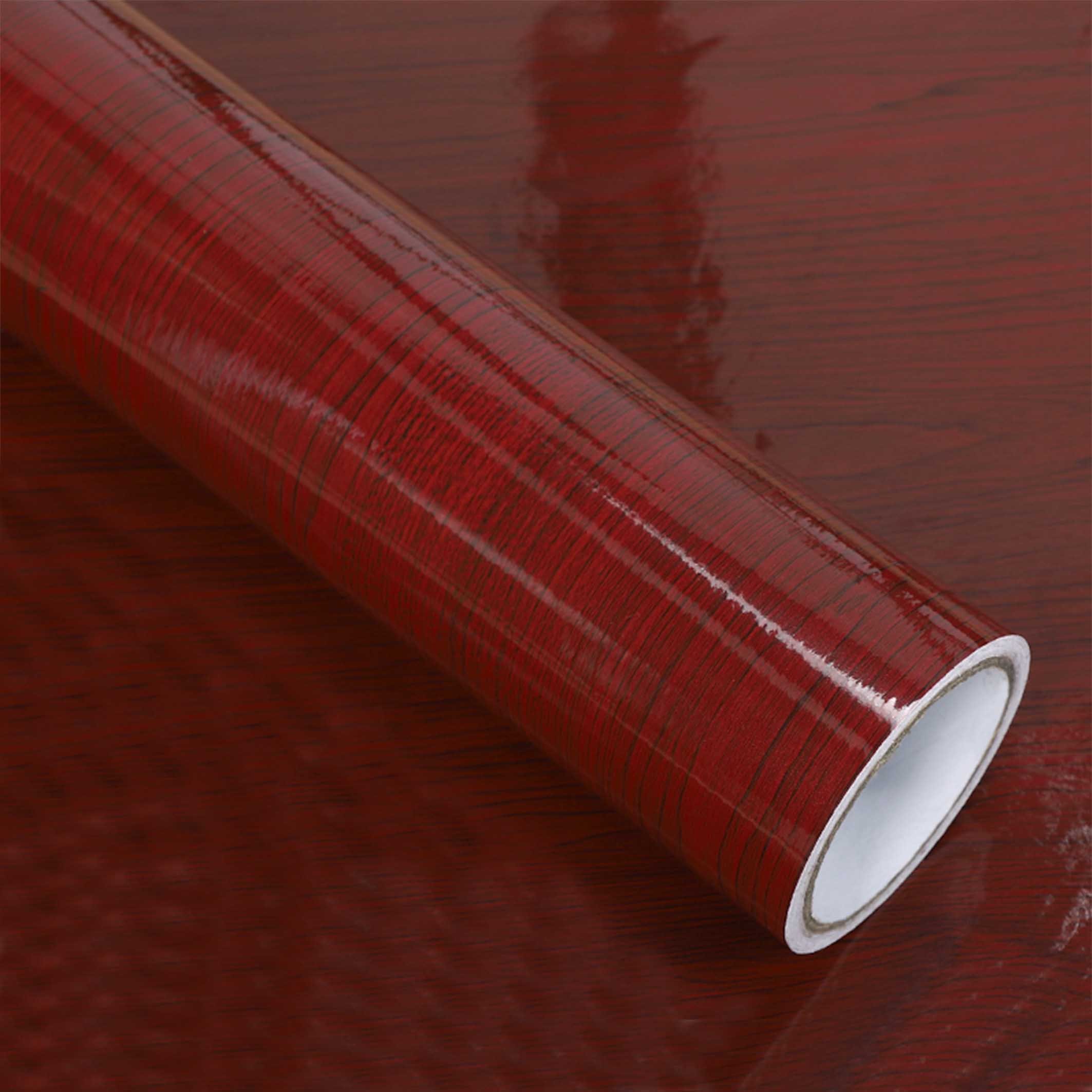 High quality 0.45mm pvc high gloss film pvc wood grain membrane decorative film product for mdf sheets doors design wood grain