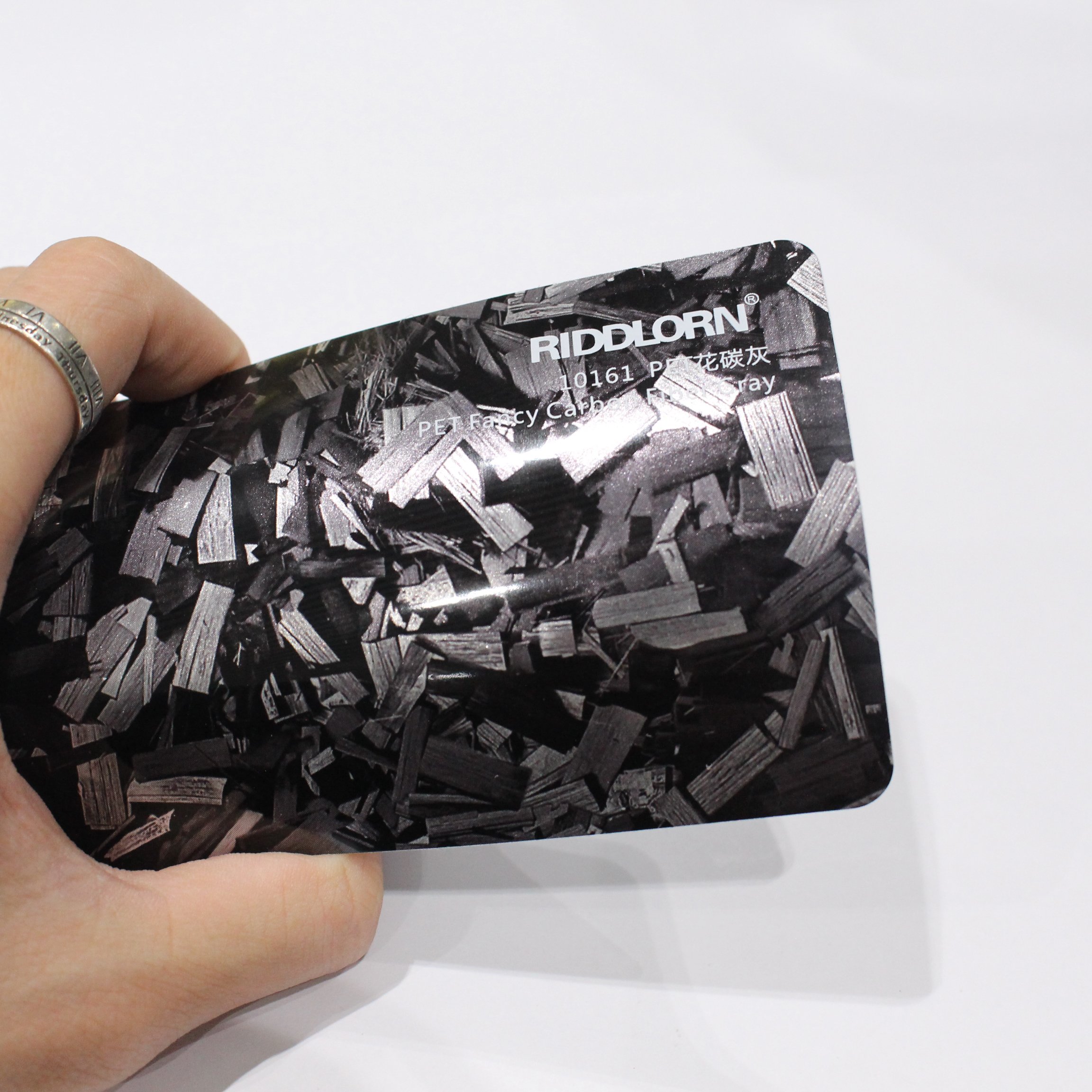 Topsee Fancy Carbon Fiber Color Wrap Premium PET Glossy Matt Crystal Wrapping Film Car Decorative Film Color Changing