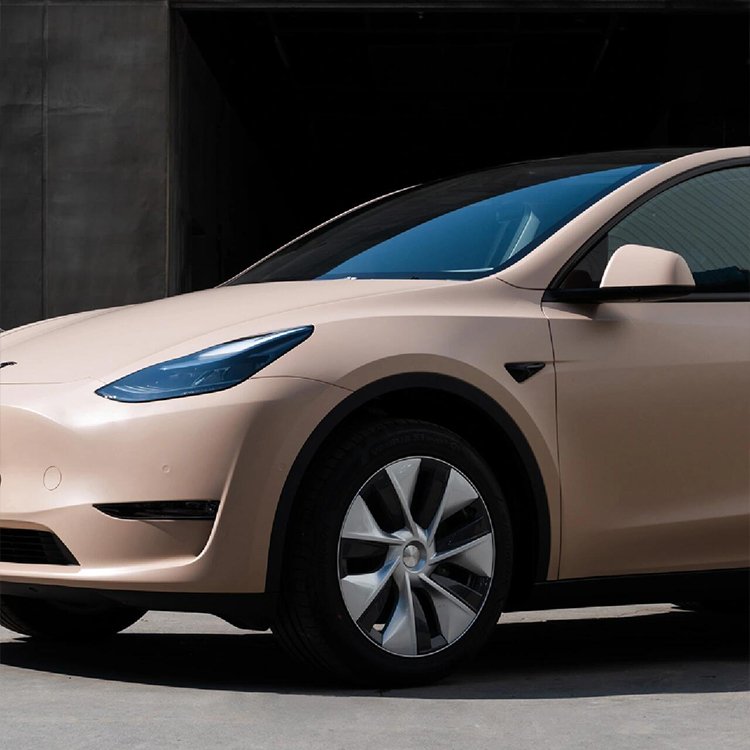 Sell well Ultimate Flat Shine Latte vinyl wrap car car color changing stickers Factory wholesale