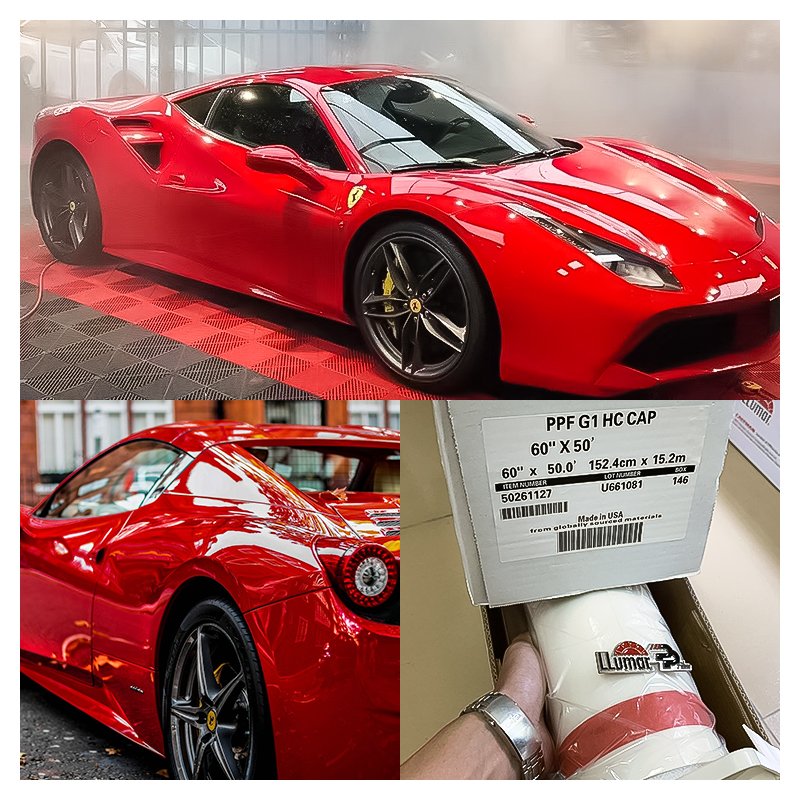LLUMAR Quality Top Coating TPU Paint Protection Film Car Body Fully Protection USA PPF