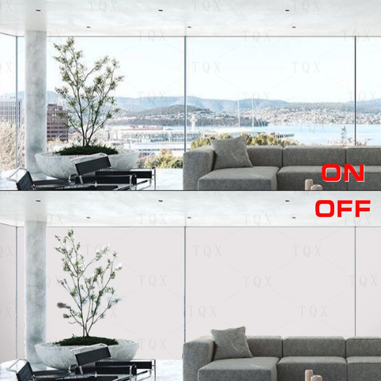 Smart Pdlc Film Low Voltage Electric Controlled Window Film vidrio inteligente 110V Switchable PDLC Smart Film For Building